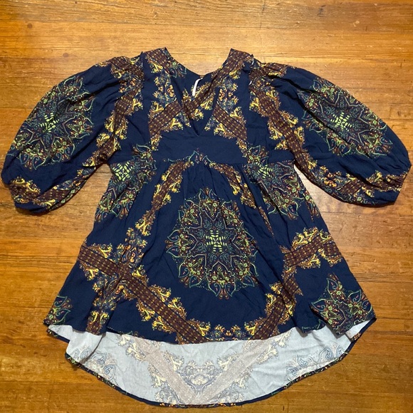 Free People V Neck Tunic #224N - Picture 4 of 6
